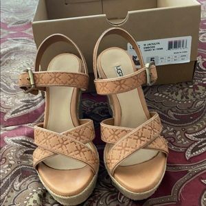 UGG Wedges size 5